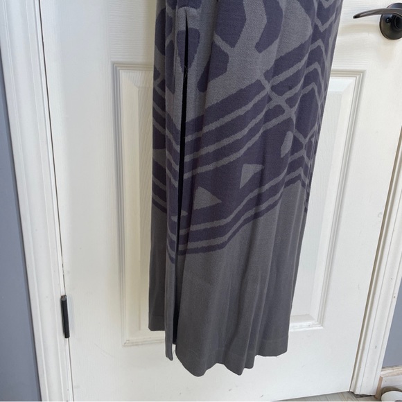 FREE PEOPLE BAUHAUS SWIT MAXI SWEATER DRESS Western Tribal Aztec NWT $168 Sz L - Picture 7 of 8
